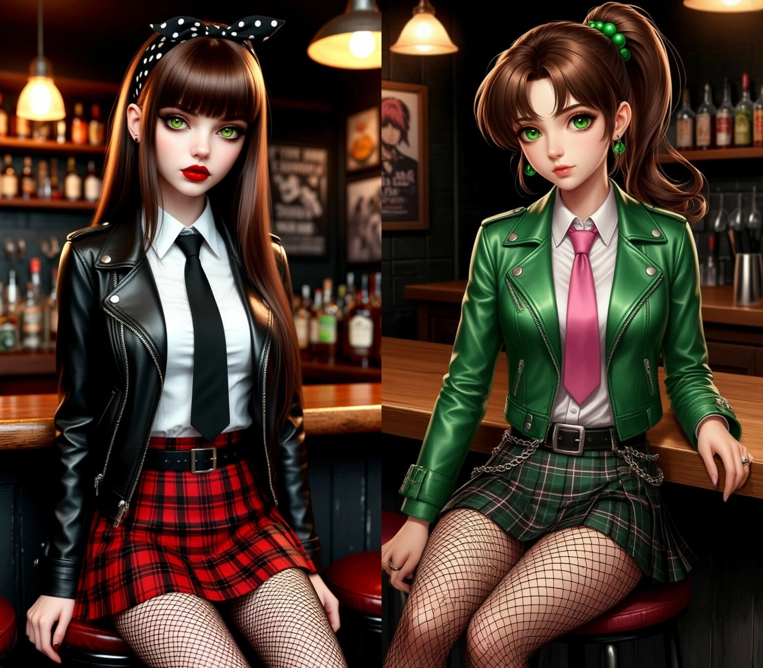 Однажды, в Вселенной Френдзоны Кера Смит впервые встретились Макото Кино 2 часть Как Победить Хаос - Девочка, Поэт, Фантастика, Шедеврум (Яндекс), Френдзона, Арты нейросетей, Sailor Jupiter, Гранж, Бар, Женская дружба, Длиннопост