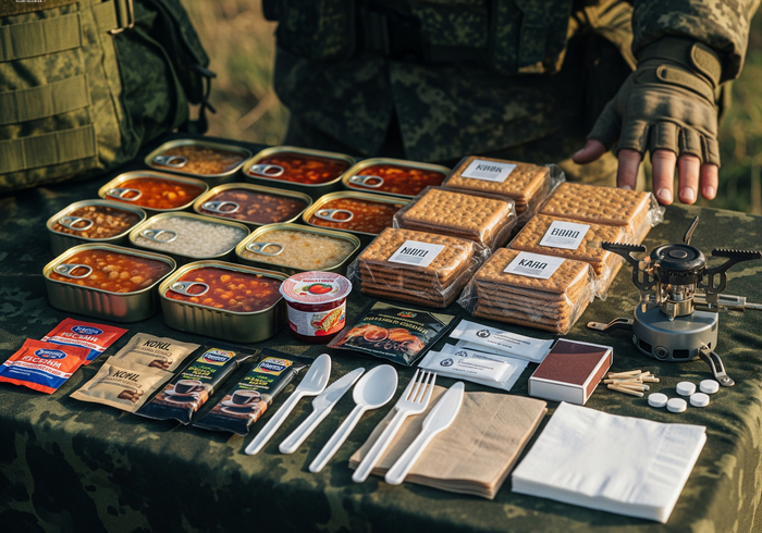 Продукты в сухом пайке на сегодня