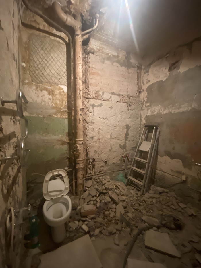 фото после демонтажа