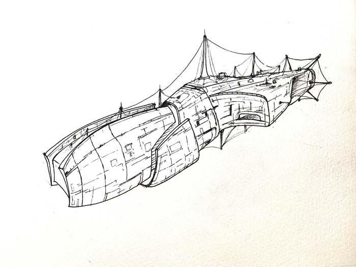 Космический дредноут, скетч