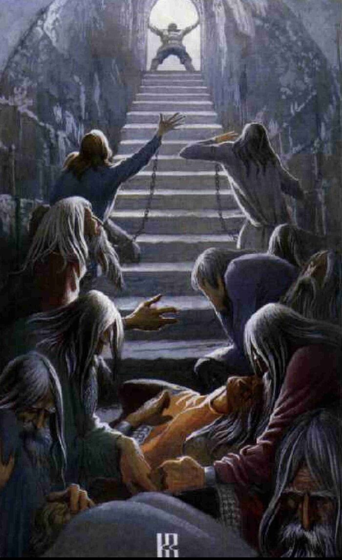 Правда Неба и людской самообман (картина К. Васильева)