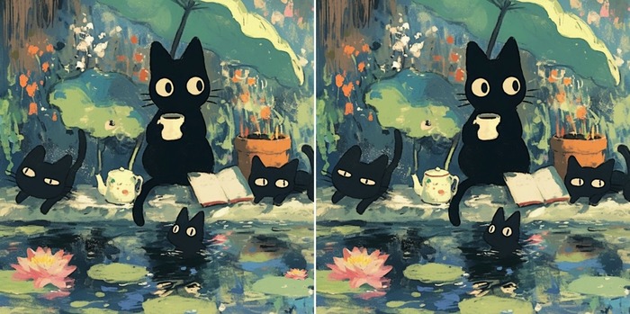 НАЙДИ 3 ОТЛИЧИЯ