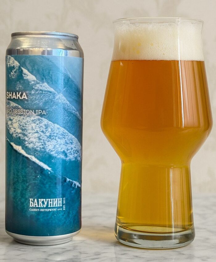 Обзор сессионного IPA из Ленты от пивоварни Бакунин