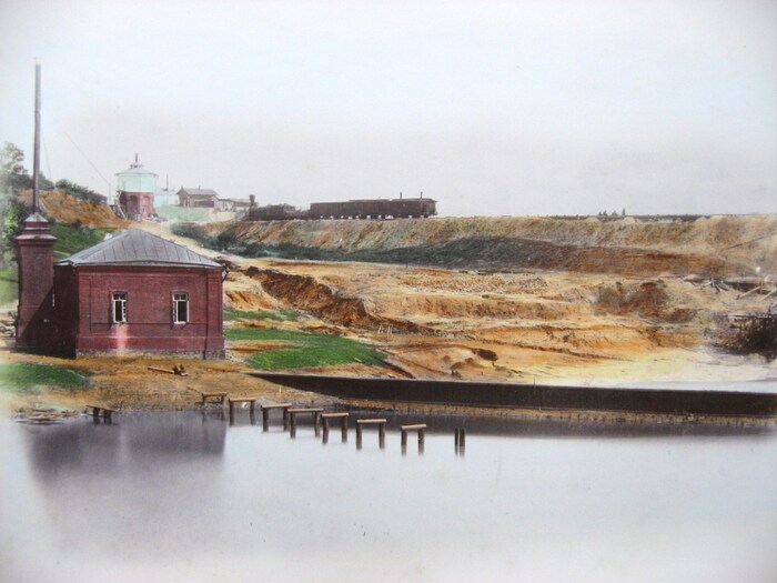 Железнодорожная станция «Свинская». Алексинский уезд Тульской губернии.