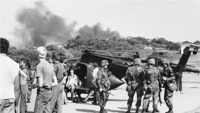 42 года назад началась «Вспышка ярости» — киношная война Рейгана на Гренаде