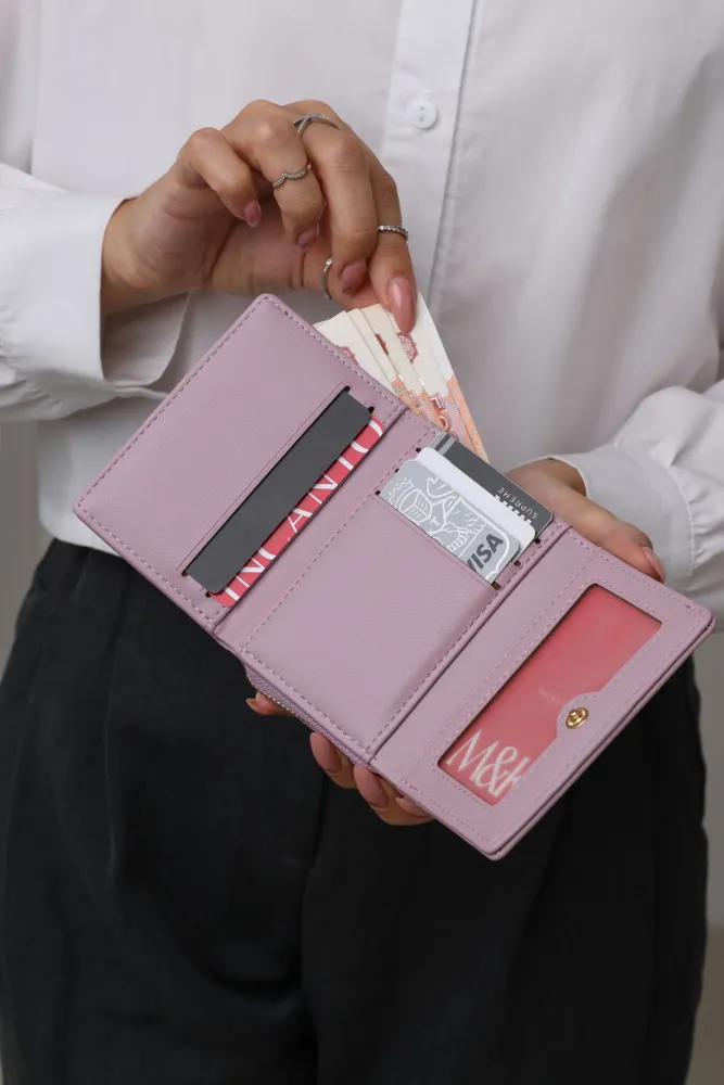 Женский кошелек Mon & Kelle - цвет сиреневый