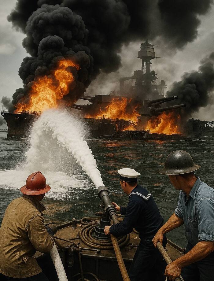 Как тушили Перл-Харбор
