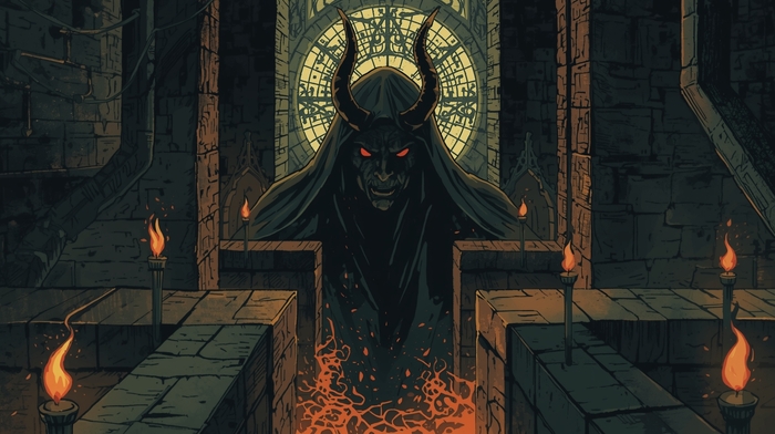 Стихотворение "Лабиринты сатаны"