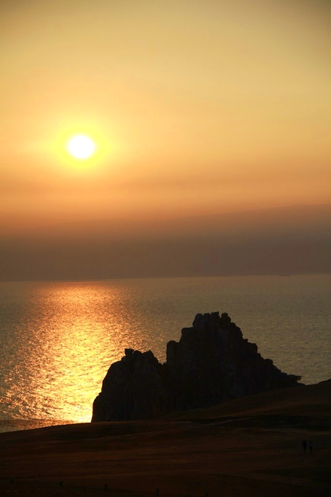 Закат на Байкале