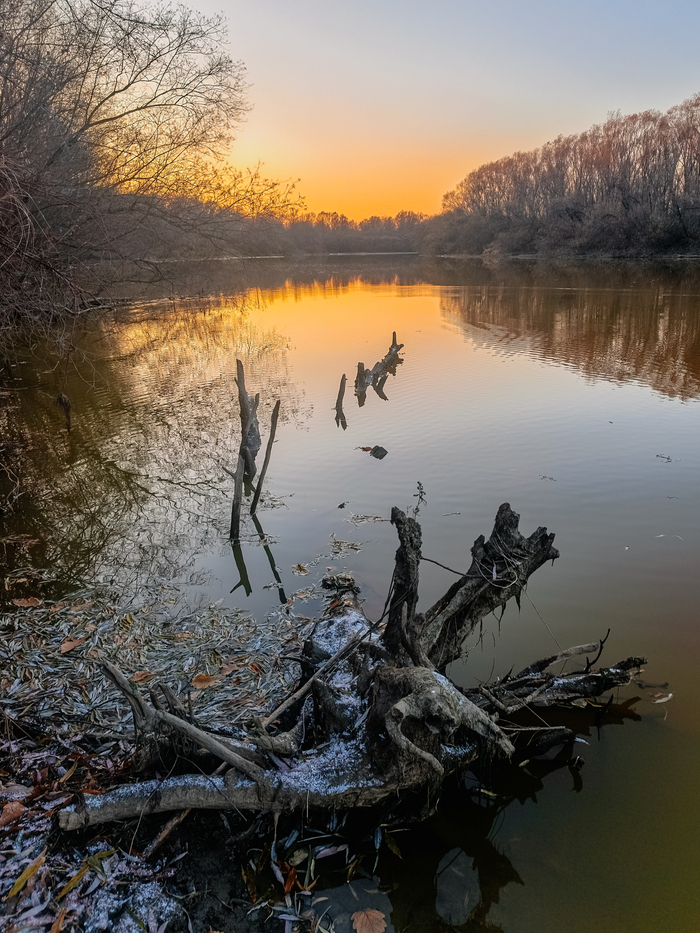 Вечер на озере Хака
