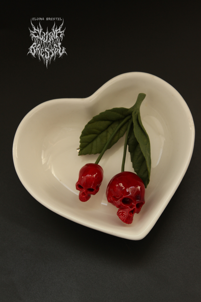 "Черепешня" брошь из полимерной глины