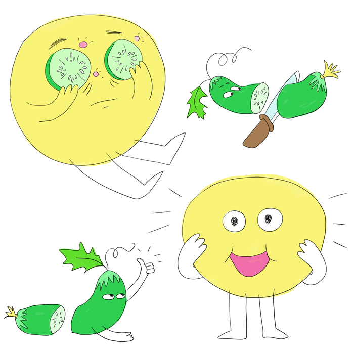 В косметологии огурец ценят за противовоспалительные и увлажняющие свойства