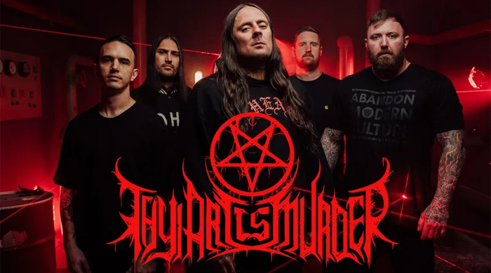 THY ART IS MURDER австралийцы на LIVE Bloodstock *Slaves Beyond Death* и др. DEATHCORE