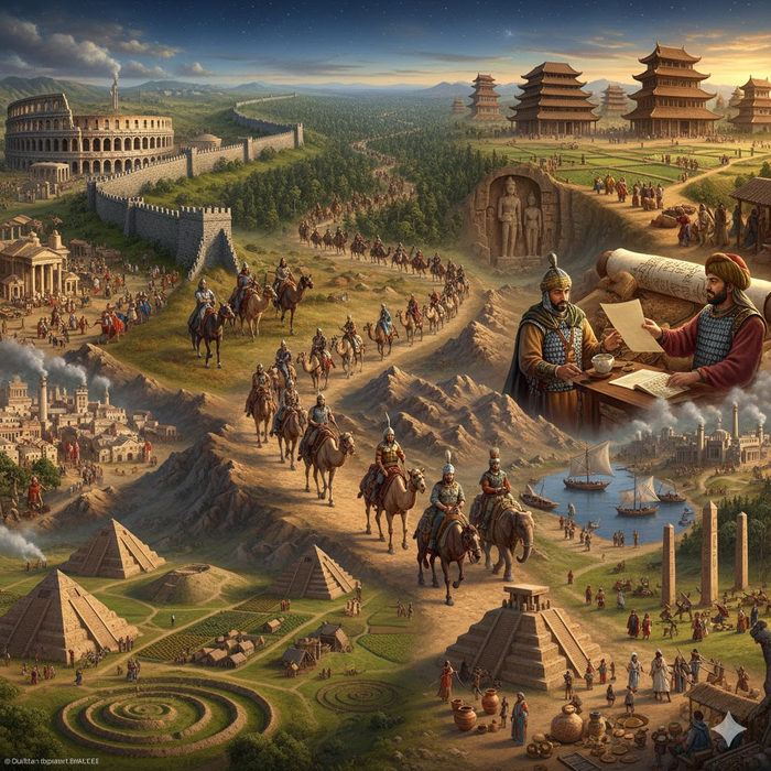 Pax Romana, китайская бумага и наши кочевники: Каким был мир, когда „нашей эре“ было всего 100-200 лет