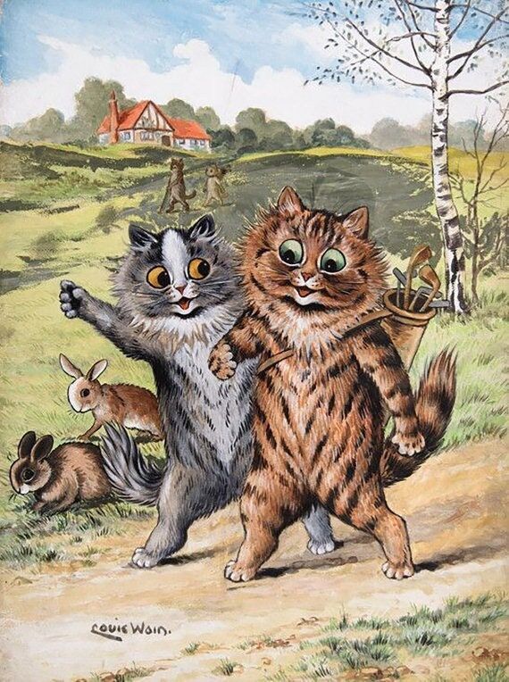 Игроки в гольф