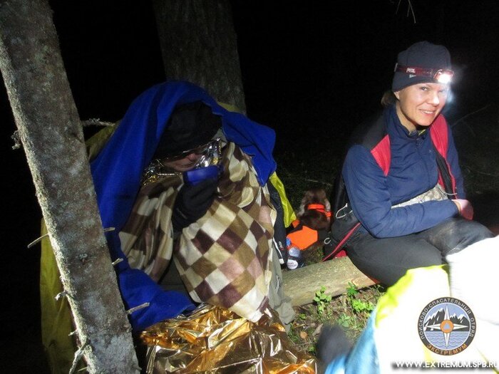 Женщина найдена в лесу спасателями Экстремум