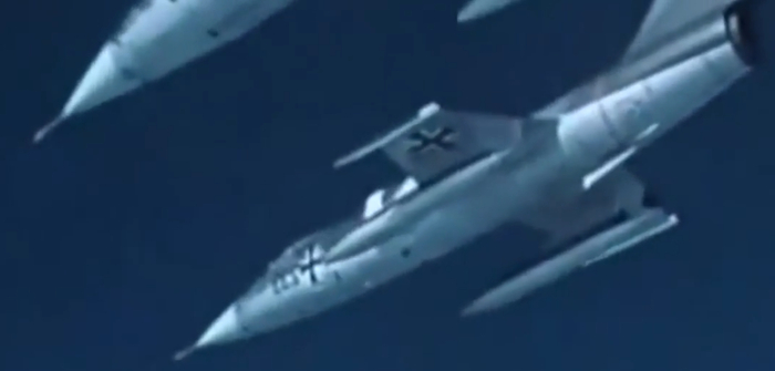 "Старфайтер" ВВС ФРГ в полете