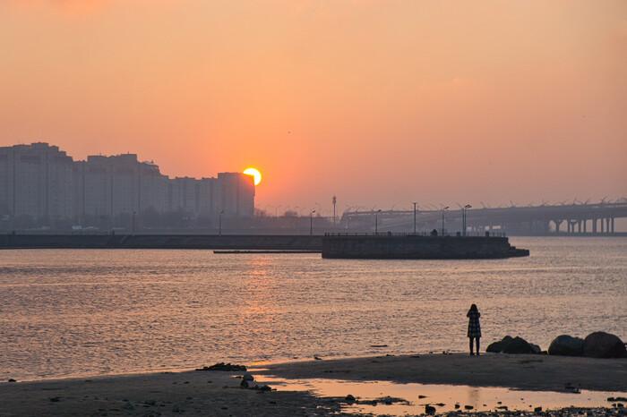 Солнце в три четверти