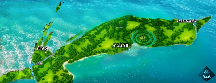 Структура Ришат = Атлантида Платона