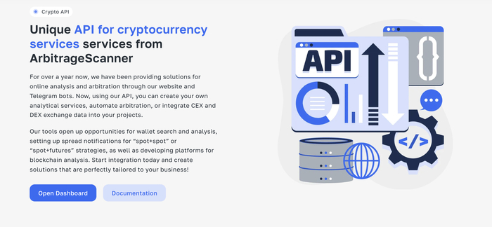 ArbitrageScanner Crypto API