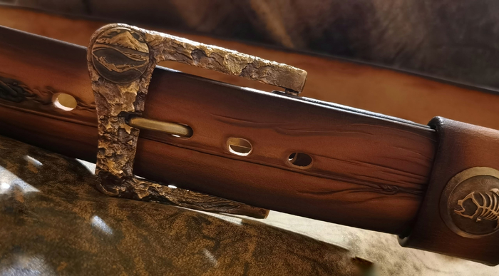 Пряжка литая фактурная Вариация