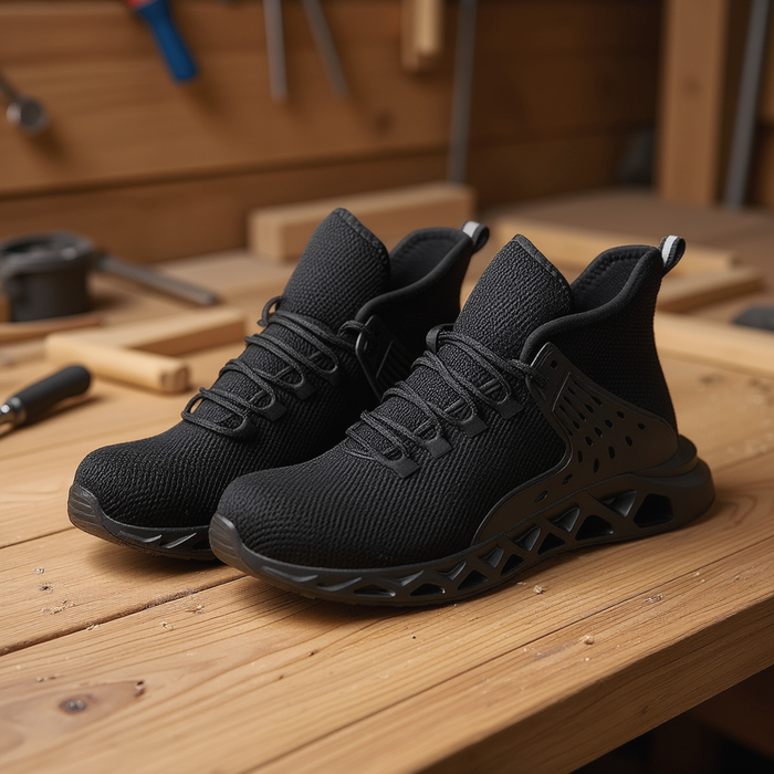 Рабочие ботинки со стальным носком