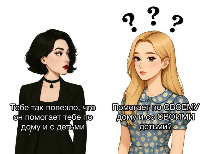 Повезло с мужем? Так это нормально!