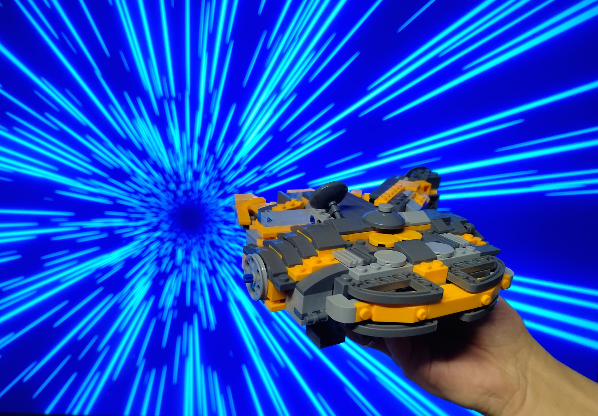 Why not build a Falcon from Wall-E? Well, that's what I did. - My, Lego, Star Wars, Moc, Wall-e, Longpost