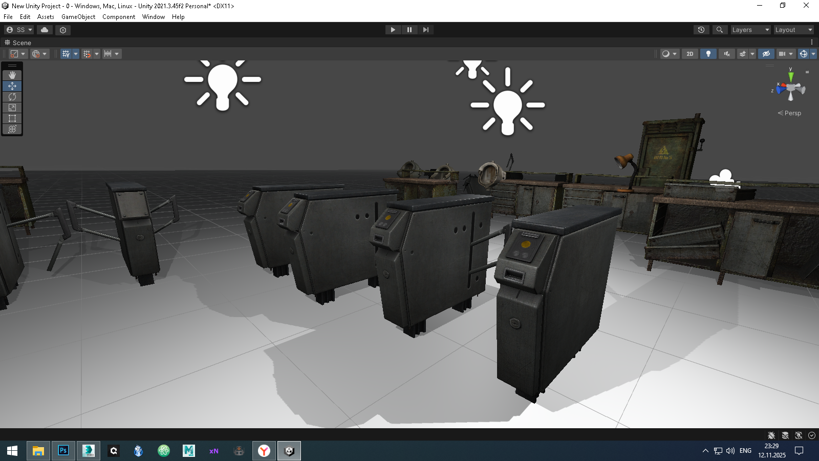 Дорисовал турникет метро - Серия Рисую треугольниками, Моё, Инди, Gamedev, Unity, 3D, Разработка, 3D моделирование, Турникет, Московское метро, 3DS max, Photoshop, Компьютерная графика, Инди игра, Видео, Без звука, Короткие видео