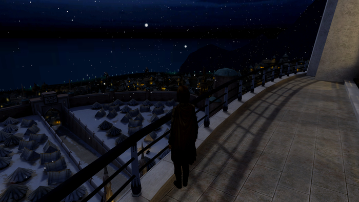 Надеюсь внизу есть стог сена...