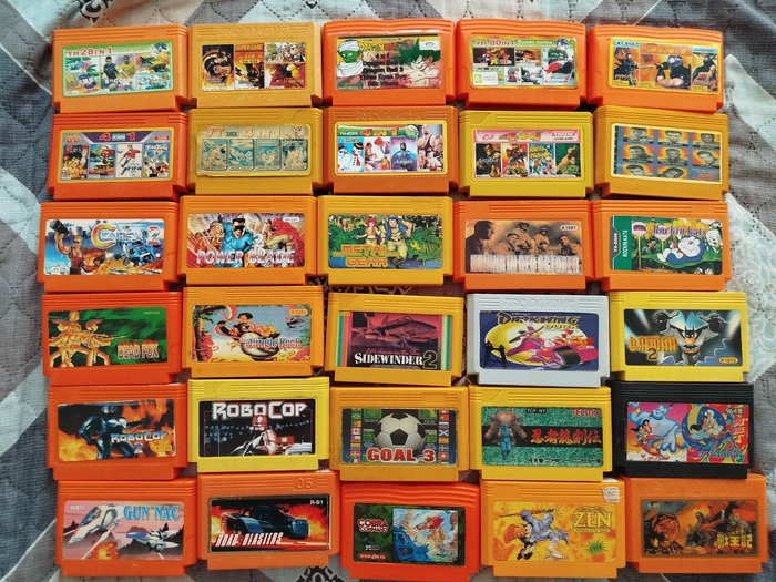 Картриджи Денди