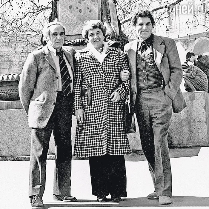 Зиновий Гердт, Татьяна Правдина и Петр Тодоровский Зиновий Гердт, Татьяна Правдина и Петр Тодоровский