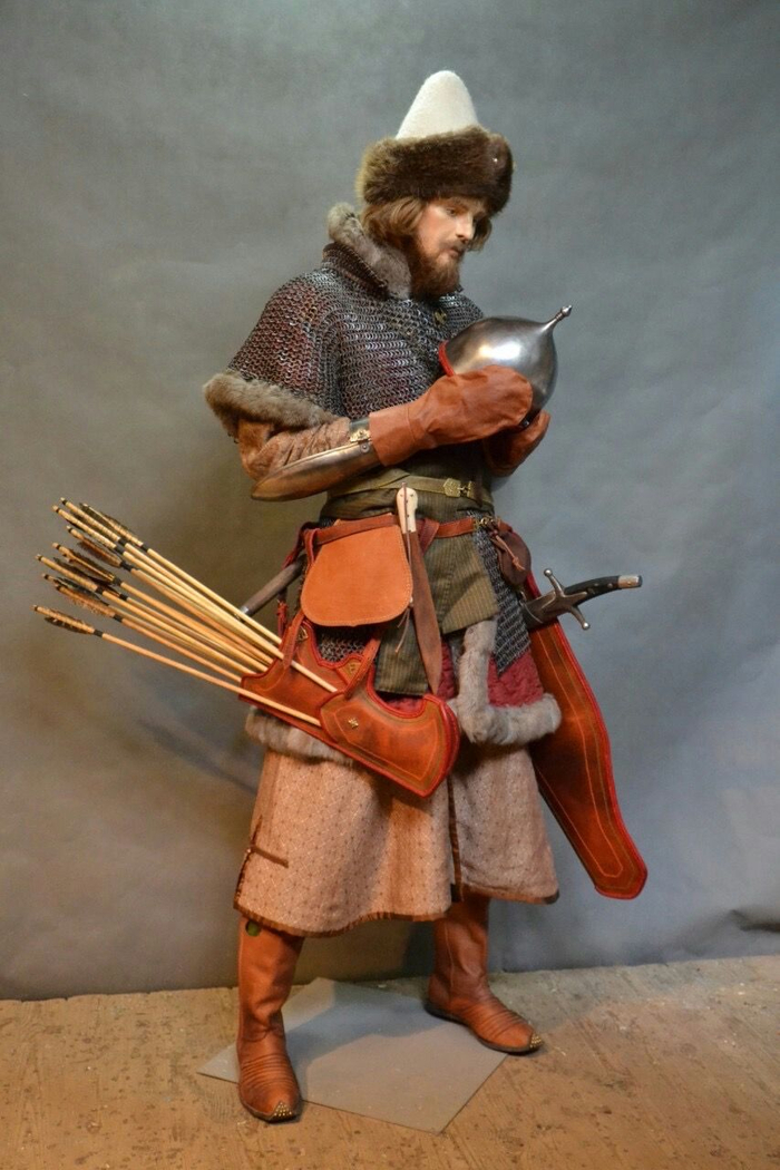 Реконструкция снаряжения боярского сына XVI века (это, если что, особая категория служилых )