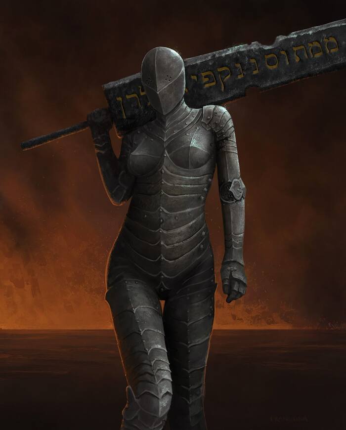 Hell Paladin by Mike Franchina