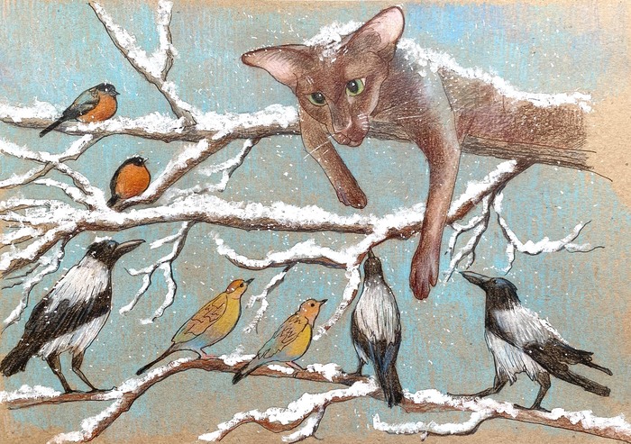 Внезапно наступила зима...