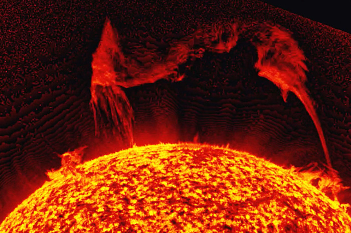 Фото протуберанца 20.11.25.