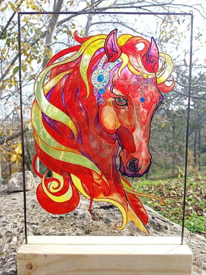 Тут я выгуляла коня)