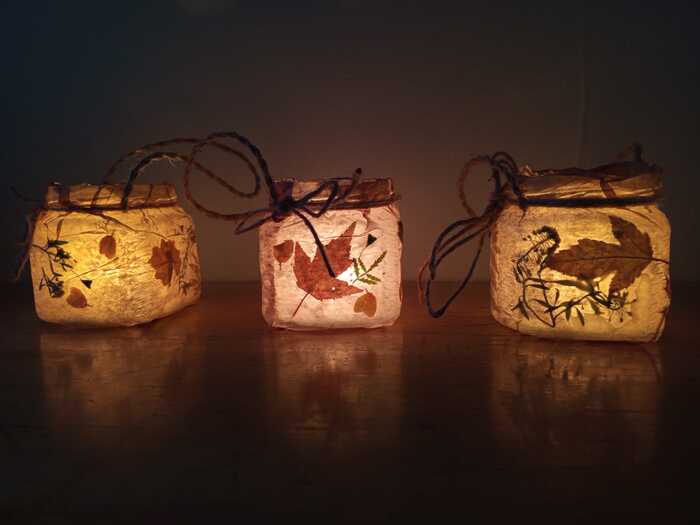 Фонарики . Делали совсем мелкие 6-7 лет