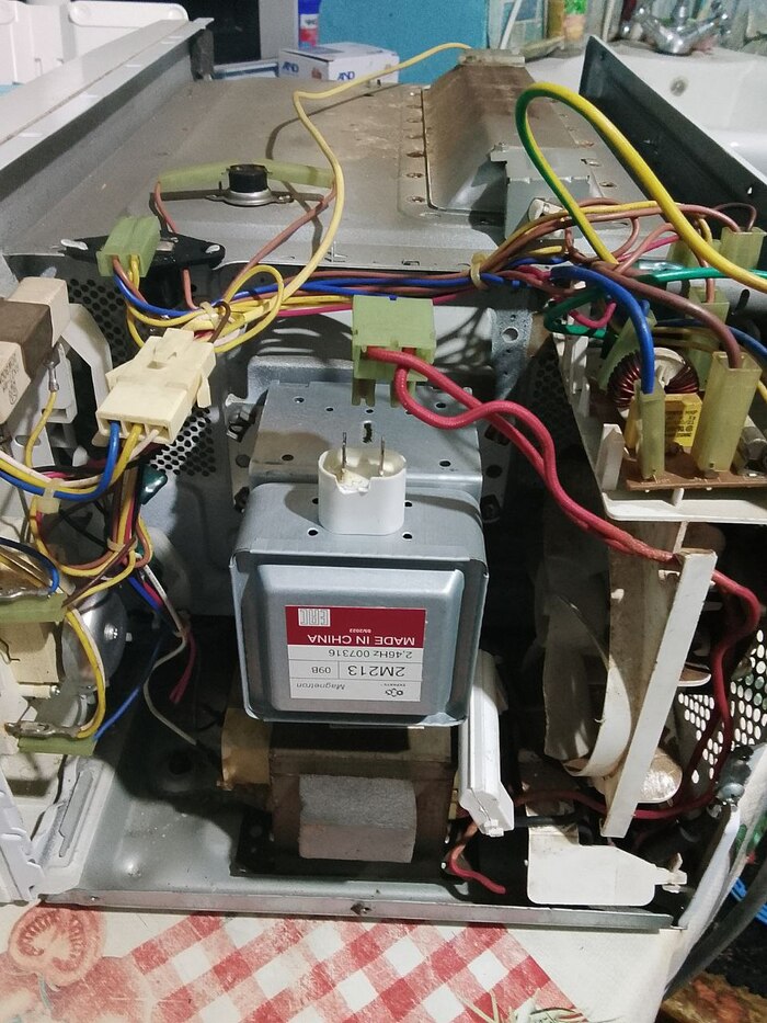 Микроволновка LG MB 3929 W перестала греть