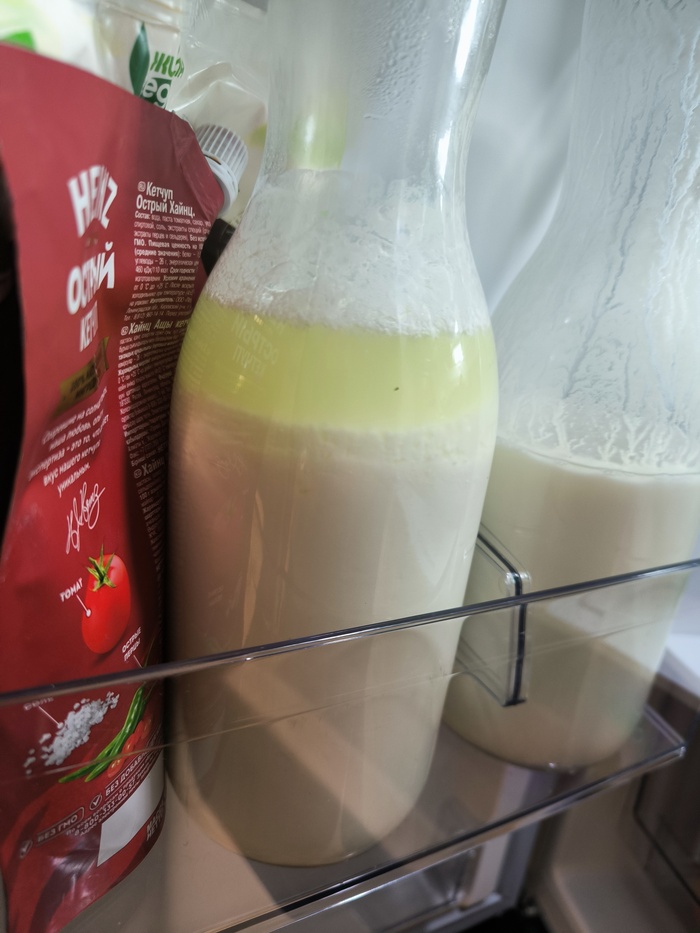Сделал кефир и вот что получилось