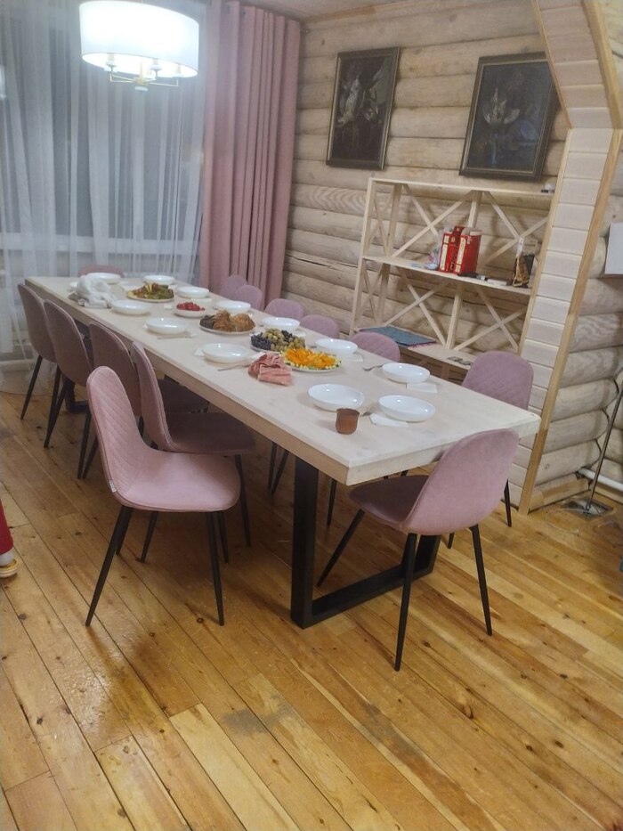 ужин на компанию.Начало