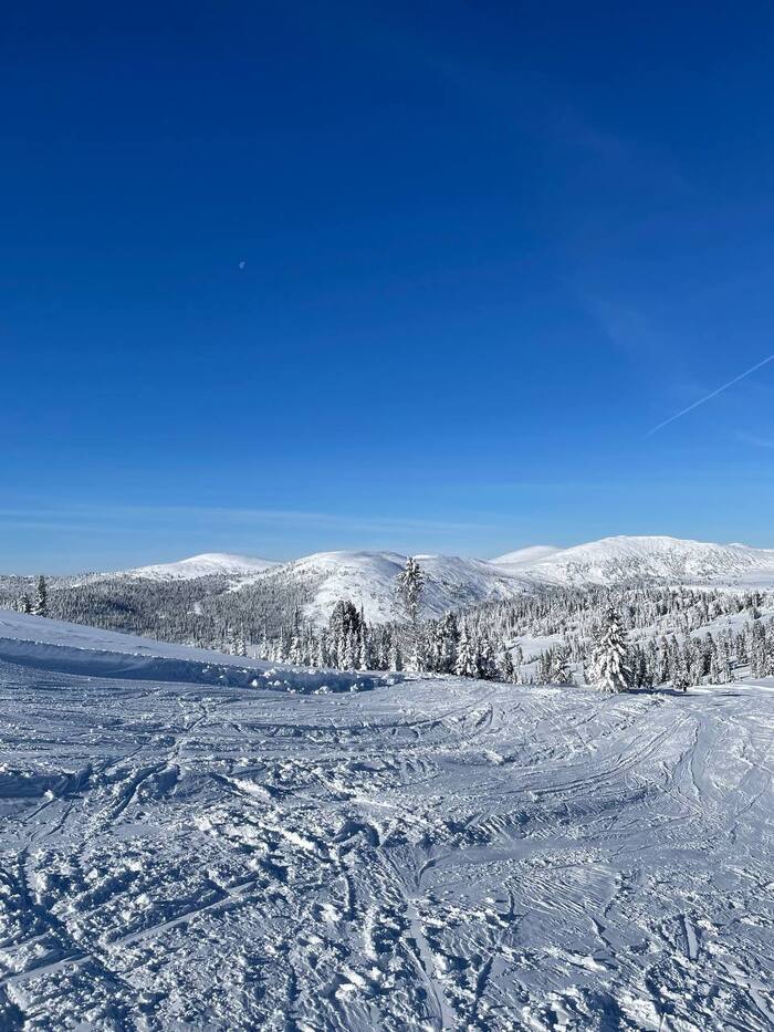 на каком-то участке склона захотелось сделать фото