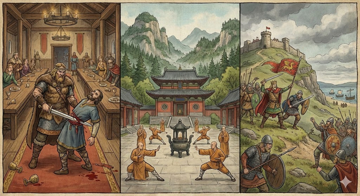 «Красная свадьба» по-готски, Рождение Кунг-фу и Король Артур дает сдачи: Финал V века (491–500 гг.)