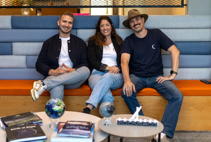 Основатели Moonshot: справа налево — Фред Саймон, Хила Хадад Хамельник и Шахар Бахири