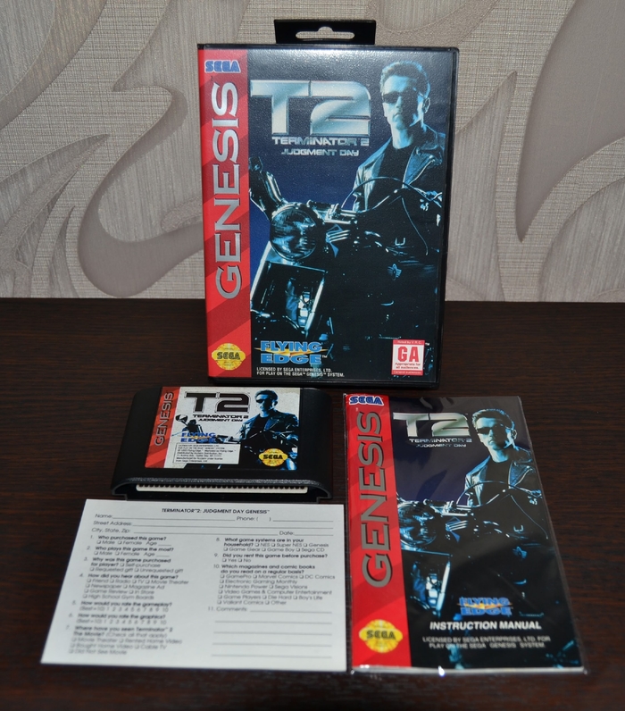 Terminator 2 Sega MD
