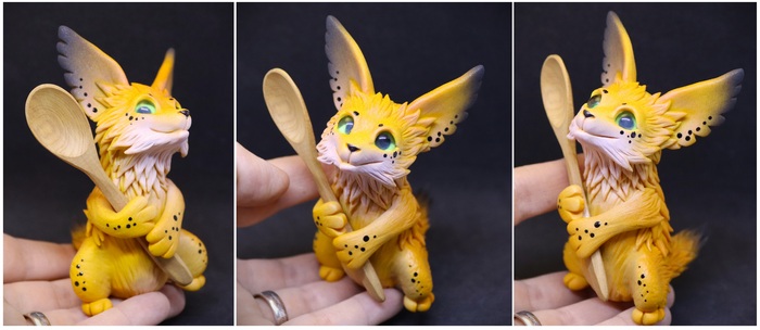 "А где моя большая ложка?"