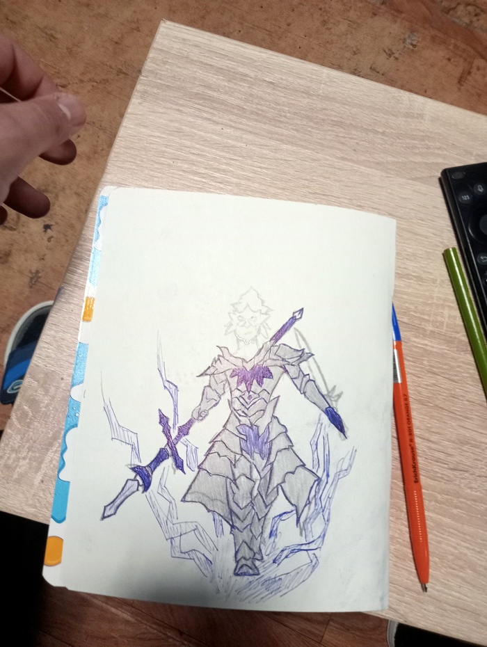 Орнштейн. Карандаш, ручка