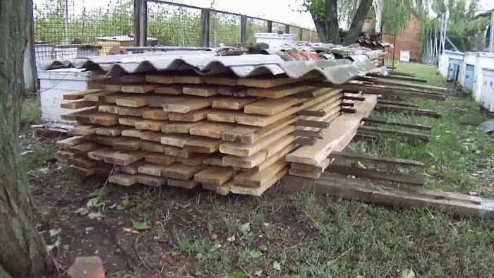 Как правильно сушить доски разных распилов, чтобы их не повело