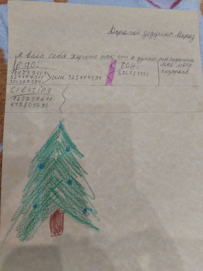 Дед Мороз и артикулы Wildberries...