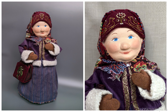 Бабулька для фото прихватила одну из сюрпризниц из предыдущего поста